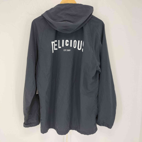 デリシャス Delicious バックプリント アノラックナイロンパーカー メンズ JPN:L