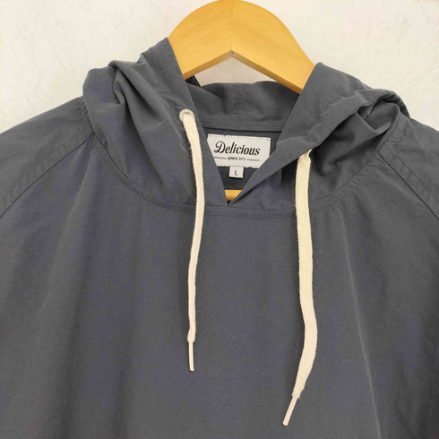 デリシャス Delicious バックプリント アノラックナイロンパーカー メンズ JPN:L