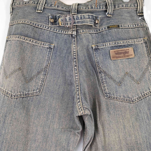 ラングラー Wrangler シンチバック USED加工デニムパンツ メンズ JPN:M