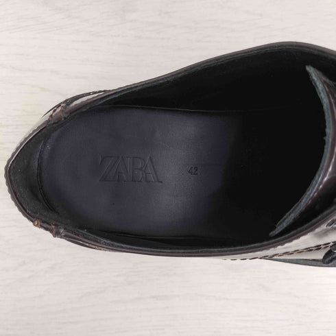 ザラ ZARA チックソール レザーシューズ メンズ JPN:27