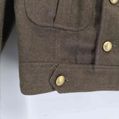 フレンチアーミー FRENCH ARMY 50-60s フランス軍 金ボタン ウール アイクジャケット メンズ 31