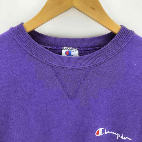 チャンピオン Champion 90s USA製 ロゴ刺繍スウェットプルオーバー メンズ JPN:M