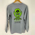 ステューシー Stussy 00s the INTERNATIONAL STUSSY TRIBE 両面プリントL/S Tシャツ スカル メンズ JPN:M