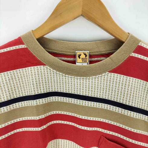 ハンテン HANG TEN ボーダーポケットTシャツ メンズ import:L