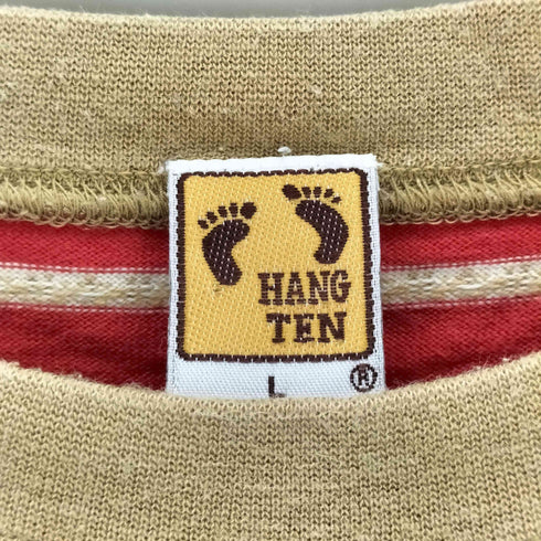 ハンテン HANG TEN ボーダーポケットTシャツ メンズ import:L