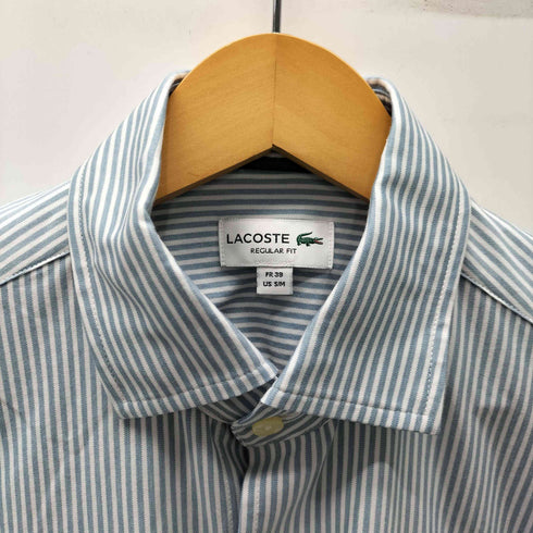 ラコステ LACOSTE 25SS ストライプ ジャージ シャツ メンズ FR 39 US S/M