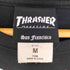 スラッシャー THRASHER ファイヤーパターン ロゴプリント Tシャツ メンズ import:M