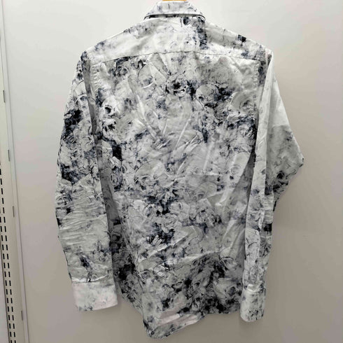 GUIDE LONDON PURE COTTON 総柄 ドクロ 花 L/S シャツ メンズ import:S
