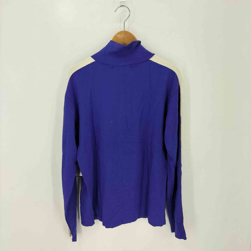 リトルビッグ LITTLEBIG Side Line purple サイドライン モックネック ハーフジップ カットソー メンズ JPN:M