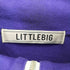 リトルビッグ LITTLEBIG Side Line purple サイドライン モックネック ハーフジップ カットソー メンズ JPN:M
