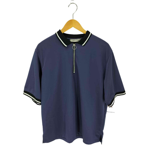 リトルビッグ LITTLEBIG Zip Hi-Necked ジップ ハイネック 半袖ポロシャツ メンズ M