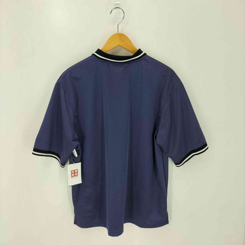 リトルビッグ LITTLEBIG Zip Hi-Necked ジップ ハイネック 半袖ポロシャツ メンズ M
