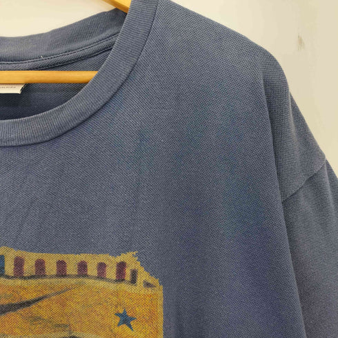 ナイキ NIKE 90S 白タグ ロゴプリント 鹿の子 Tシャツ メンズ import:M