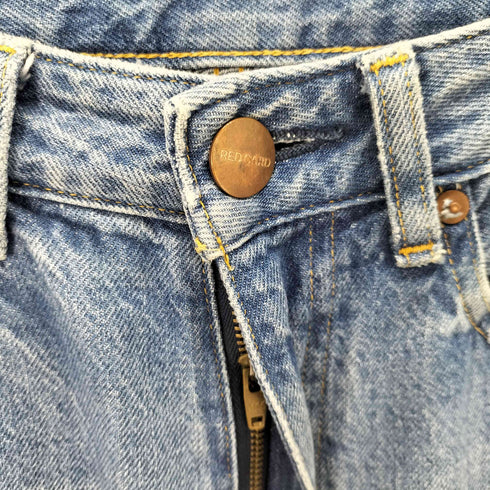レッドカード REDCARD カットオフワイドデニムパンツ レディース 23