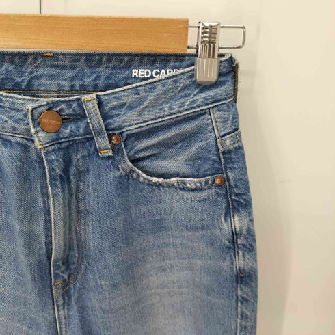 レッドカード REDCARD カットオフワイドデニムパンツ レディース 23