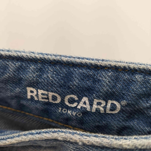 レッドカード REDCARD カットオフワイドデニムパンツ レディース 23