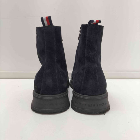 トミーヒルフィガー TOMMY HILFIGER コア スエード ブーツ サイドジップ メンズ JPN:26