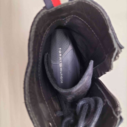 トミーヒルフィガー TOMMY HILFIGER コア スエード ブーツ サイドジップ メンズ JPN:26