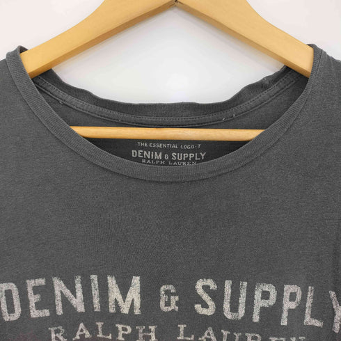 デニムアンドサプライ ラルフローレン DENIM & SUPPLY RALPH LAUREN ロゴプリント Tシャツ メンズ import:M