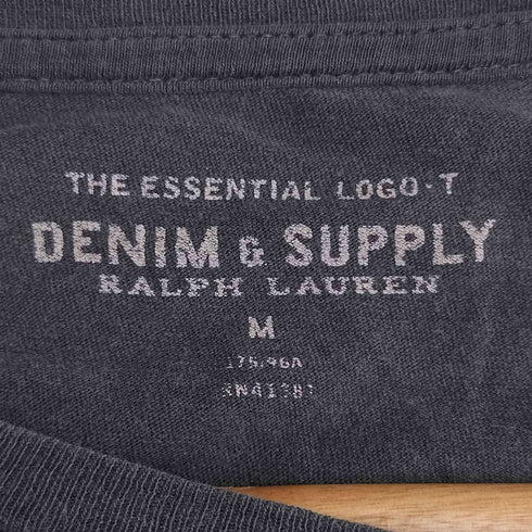 デニムアンドサプライ ラルフローレン DENIM & SUPPLY RALPH LAUREN ロゴプリント Tシャツ メンズ import:M