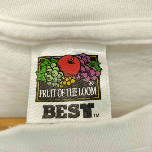 フルーツオブザルーム FRUIT OF THE LOOM 90s 96年 WINGS OVER VENANGO AIRSHOW 袖 裾シングル グラフィックプリント クルーネック 半袖Tシャツ メンズ XL