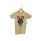 Sportique USA製 グラフィックプリント 半袖リブTシャツ カットソー Y2K レディース S