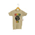 Sportique USA製 グラフィックプリント 半袖リブTシャツ カットソー Y2K レディース S