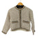 ボールジー BALLSEY 23aw ニットコンビツイード クルーネックジャケット レディース JPN:36
