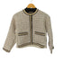 ボールジー BALLSEY 23aw ニットコンビツイード クルーネックジャケット レディース JPN:36