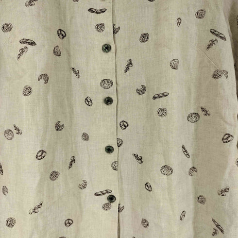 サニークラウズ sunny clouds L/S やっぱりパンが好きシャツ レディース JPN:XL