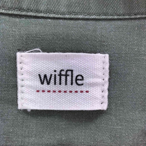 ウィッフル WIFFLE アンティークファブリック リメイク ミリタリージャケット メンズ