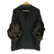ザラ ZARA フェイクファー スキッパー プルオーバー レディース import:L