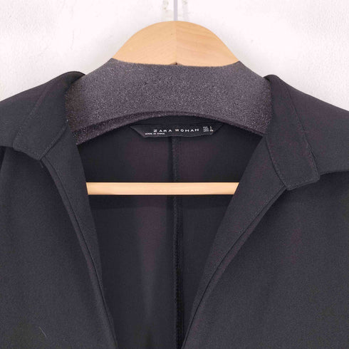 ザラ ZARA フェイクファー スキッパー プルオーバー レディース import:L