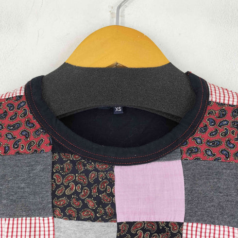 コムデギャルソンオム COMME des GARCONS HOMME 10AW L/S パッチワークTシャツ メンズ JPN:XS