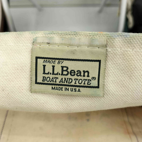 エルエルビーン L.L.Bean 90s USA製 ゴシック体タグ USA製 ビーントート キャンバスバッグ メンズ