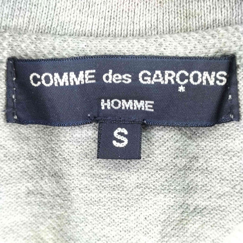 コムデギャルソンオム COMME des GARCONS HOMME ワンポイントロゴ刺繍 S/S ポロシャツ メンズ JPN:S