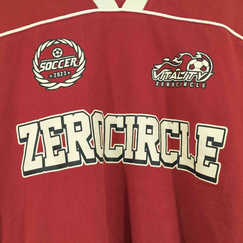 Vネック サッカー Tシャツ メンズ JPN:S