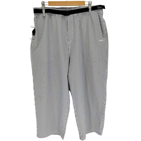 エフエーティー FAT 23SS MEGASUCKER シアサッカー ワイドパンツ メンズ JUMBO