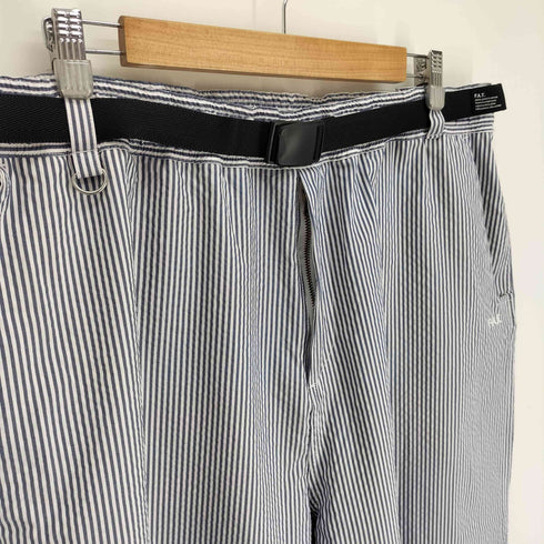 エフエーティー FAT 23SS MEGASUCKER シアサッカー ワイドパンツ メンズ JUMBO