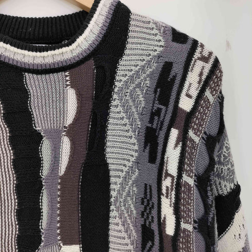 ザラ ZARA 3D ニット メンズ import:M