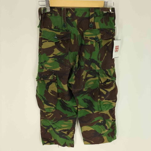 ユーロミリタリー Euro military 90S TROUSERS COMBAT DPM イギリス軍 ウッドランドカモ サイドアジャスター クロップド リメイク カーゴ ジョーツ 99年製 メンズ L76 W72 S88