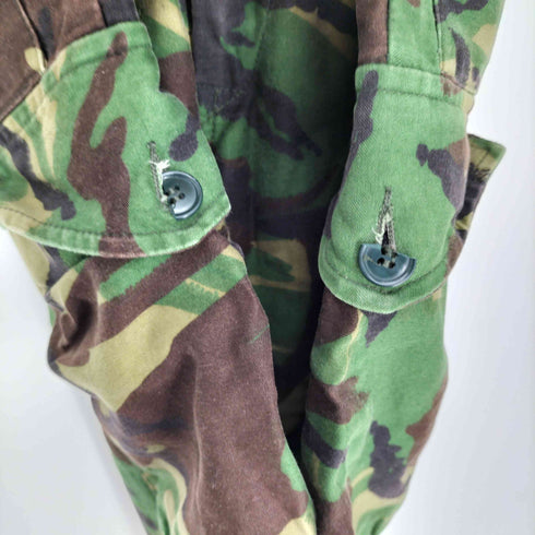 ユーロミリタリー Euro military 90S TROUSERS COMBAT DPM イギリス軍 ウッドランドカモ サイドアジャスター クロップド リメイク カーゴ ジョーツ 99年製 メンズ L76 W72 S88