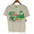 90S USA製 on whiteボディ KIAWAH ISLAND プリント クルーネック Tシャツ メンズ