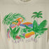 90S USA製 on whiteボディ KIAWAH ISLAND プリント クルーネック Tシャツ メンズ