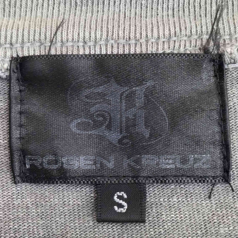 Rosen Kreuz Grunge Pigment Tee メンズ JPN:S