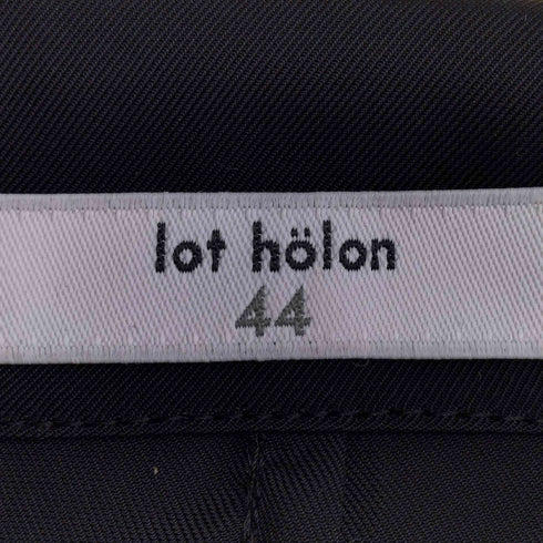 ロットホロン lot holon スナップボタン 半袖 シャツ 裾ドローコード メンズ JPN:44