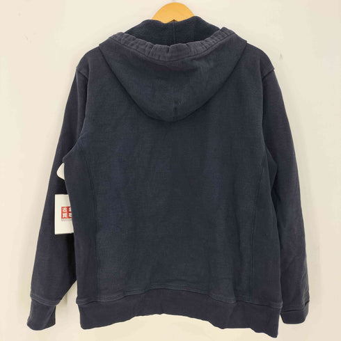 カンタベリー CANTERBURY ロゴ刺繍 フロントボタン プルオーバーパーカー メンズ L
