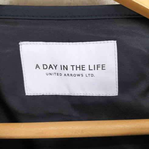 アデイインザライフユナイテッドアローズ A day in the life UNITED ARROWS ボア×キルト ミドルコート メンズ FREE