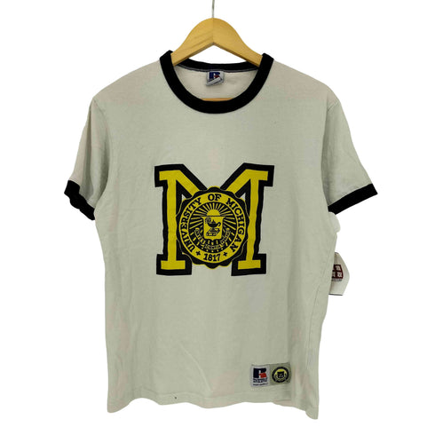 ラッセルアスレチック RUSSELL ATHLETIC University of Michigan Bookstore Jersey Ringer Shirt メンズ M