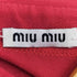 ミュウミュウ miu miu ワッペン装飾 ロゴ刺繍 ポロシャツ レディース S